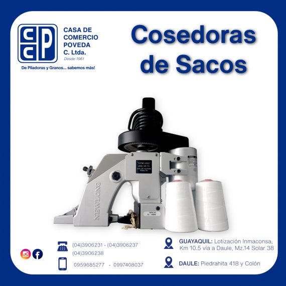Cosedora de Sacos - New Long