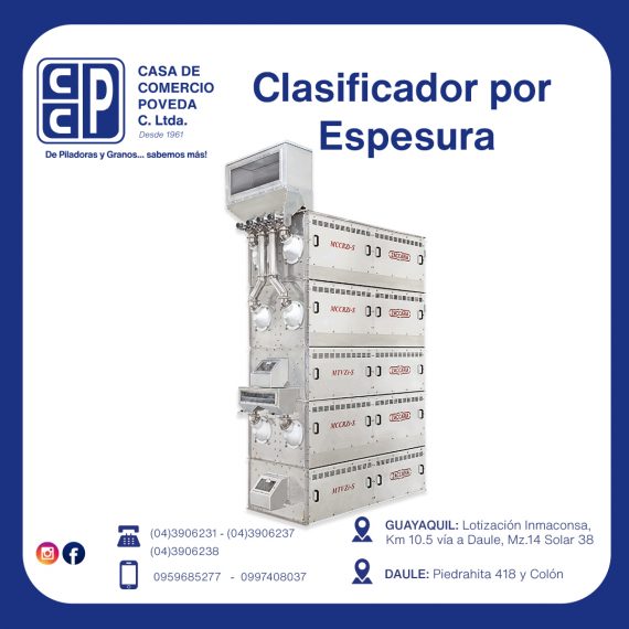 CCRZi-S: Clasificador Cilíndrico Rotativo ( Línea Inoxidable)