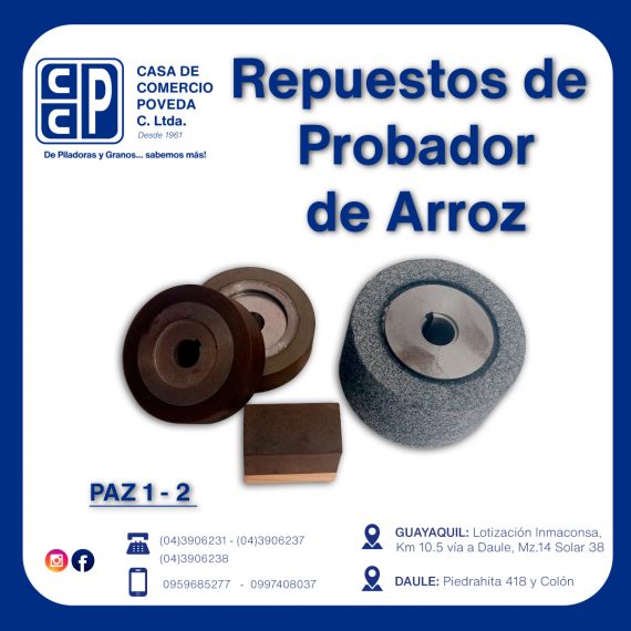 Repuestos de Probador Zaccaria