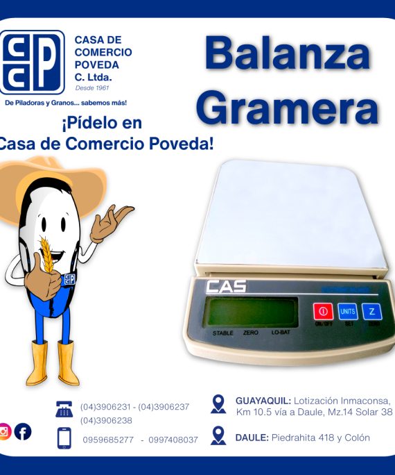 Balanza Gramera